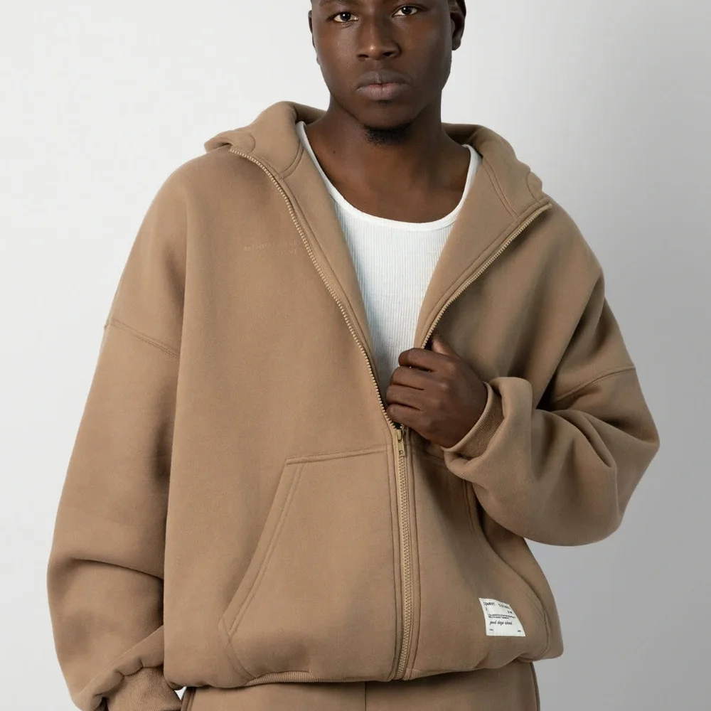 Nwot Comfrt Zip Affirmation Hoodie In Color Teddy Size 2XL - Picture 5 of 9